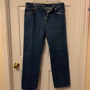 Levi’s 501 button down jeans made in the USA